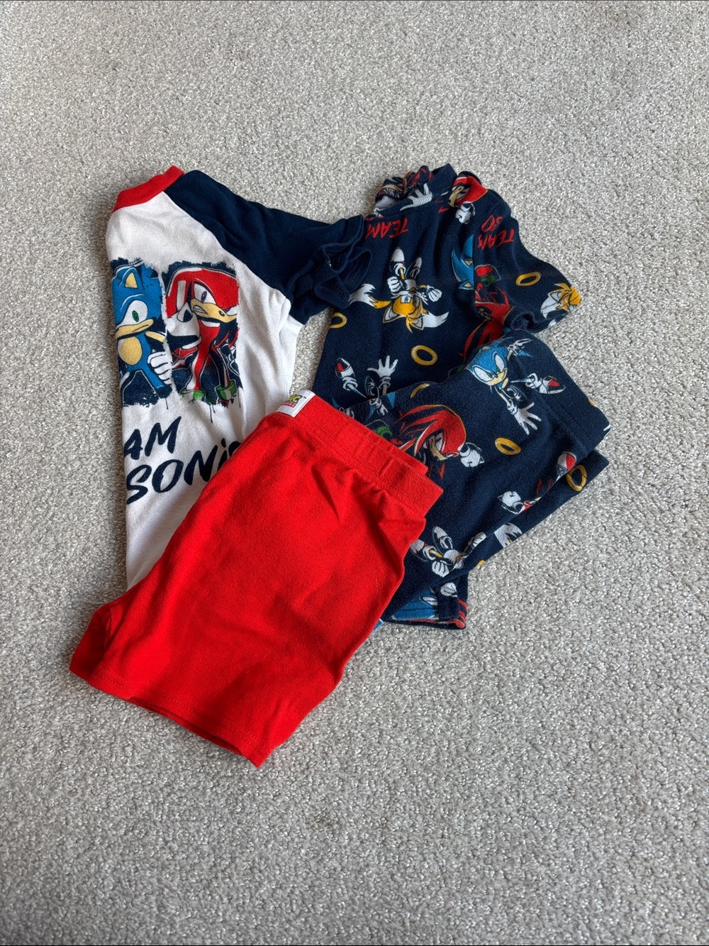 Sonic the Hedgehog Kids Pajama Set